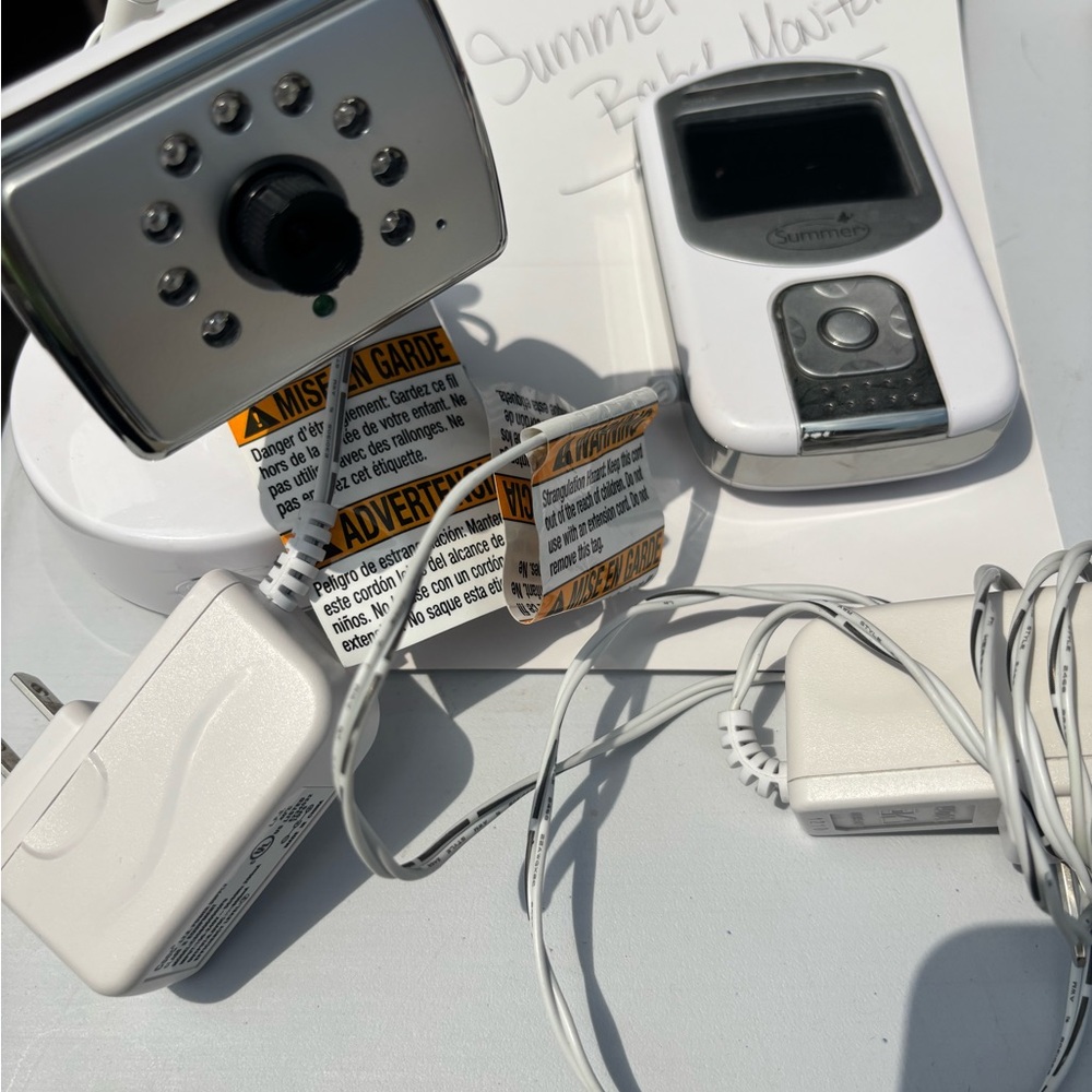 Summer Infant Baby Monitor - White - Picture 1 of 5